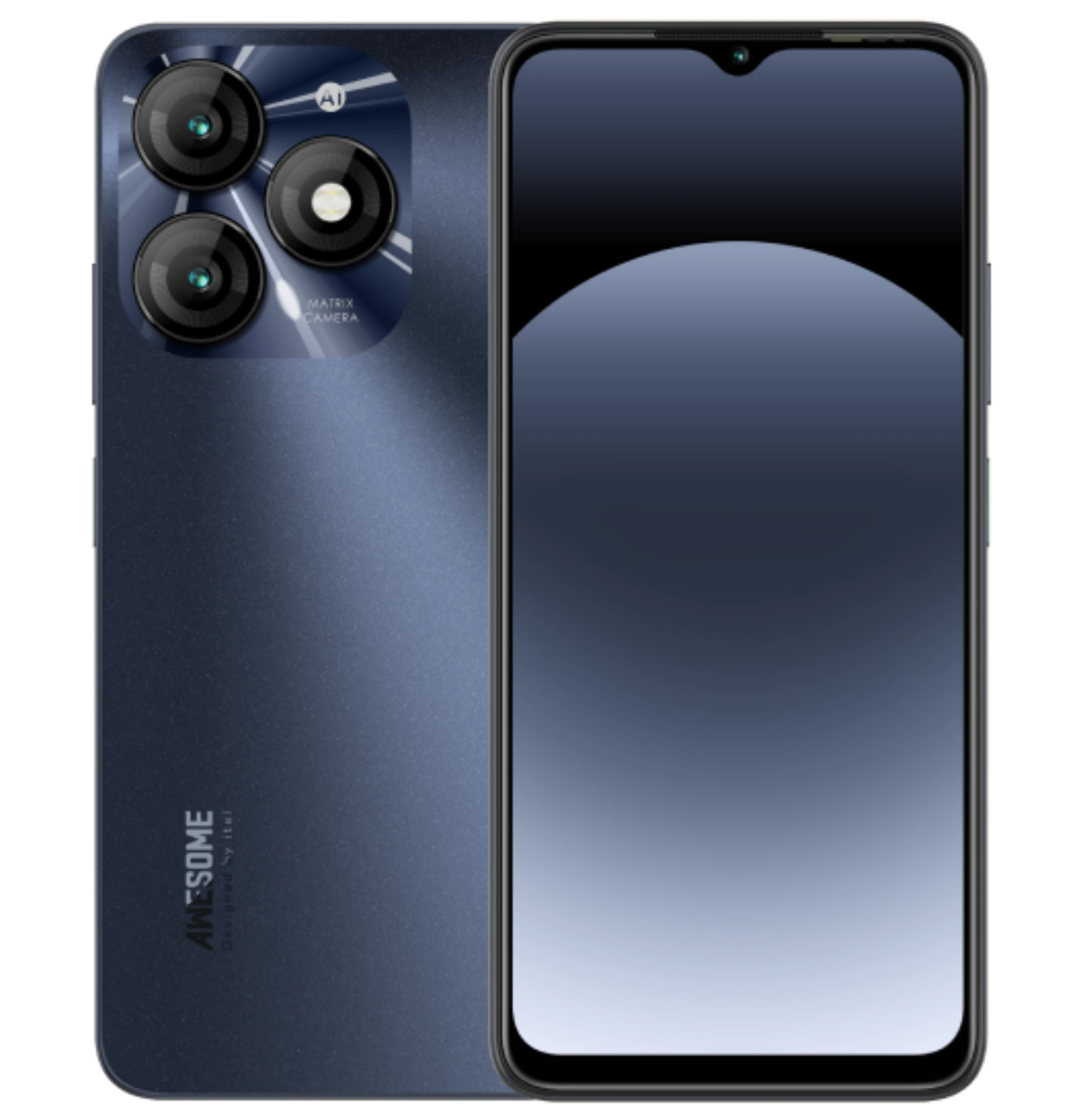 Itel-A70-Starlish-Black.webp Itel A70 (128GB/3GB; 13MP Dual Camera; 5000mAh) - Image 1