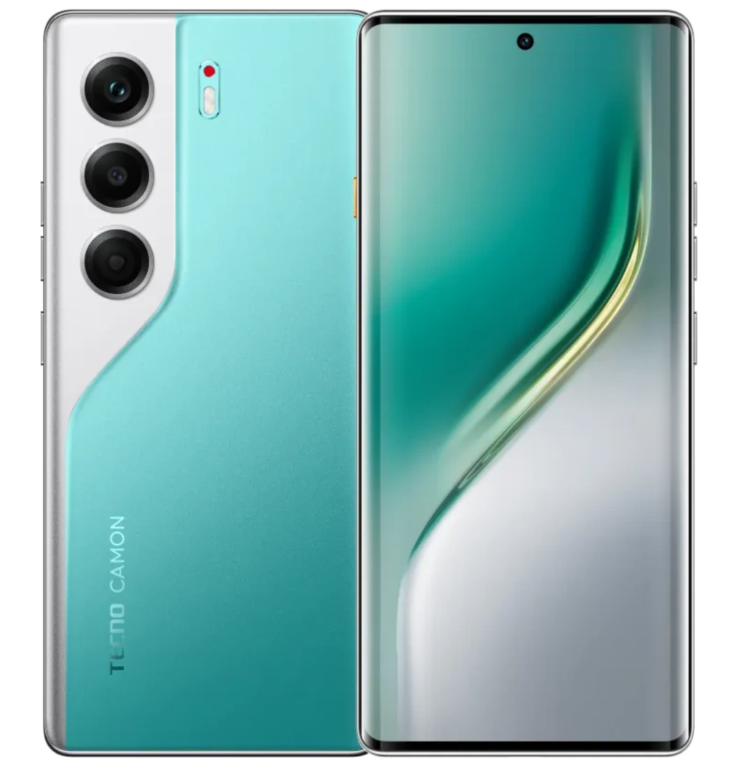 Tecno-Camon-40-Pro-Emerald-Lake-Green.webp Tecno Camon 40 Pro 5G (256GB/8GB; 50MP Dual Camera; 5200mAh) - Image 1